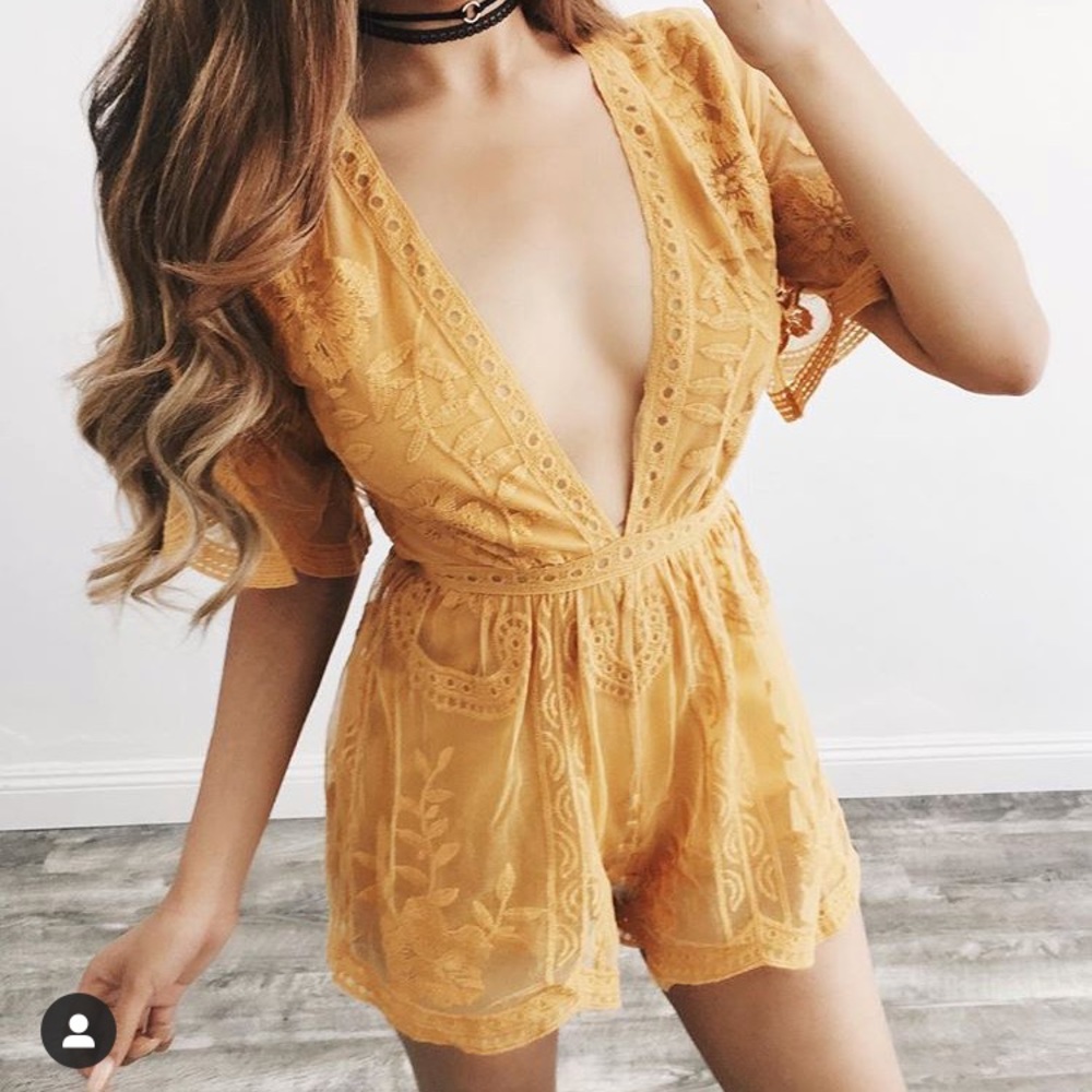 Honey Punch Romper - OOTDFash “Gigi Romper”